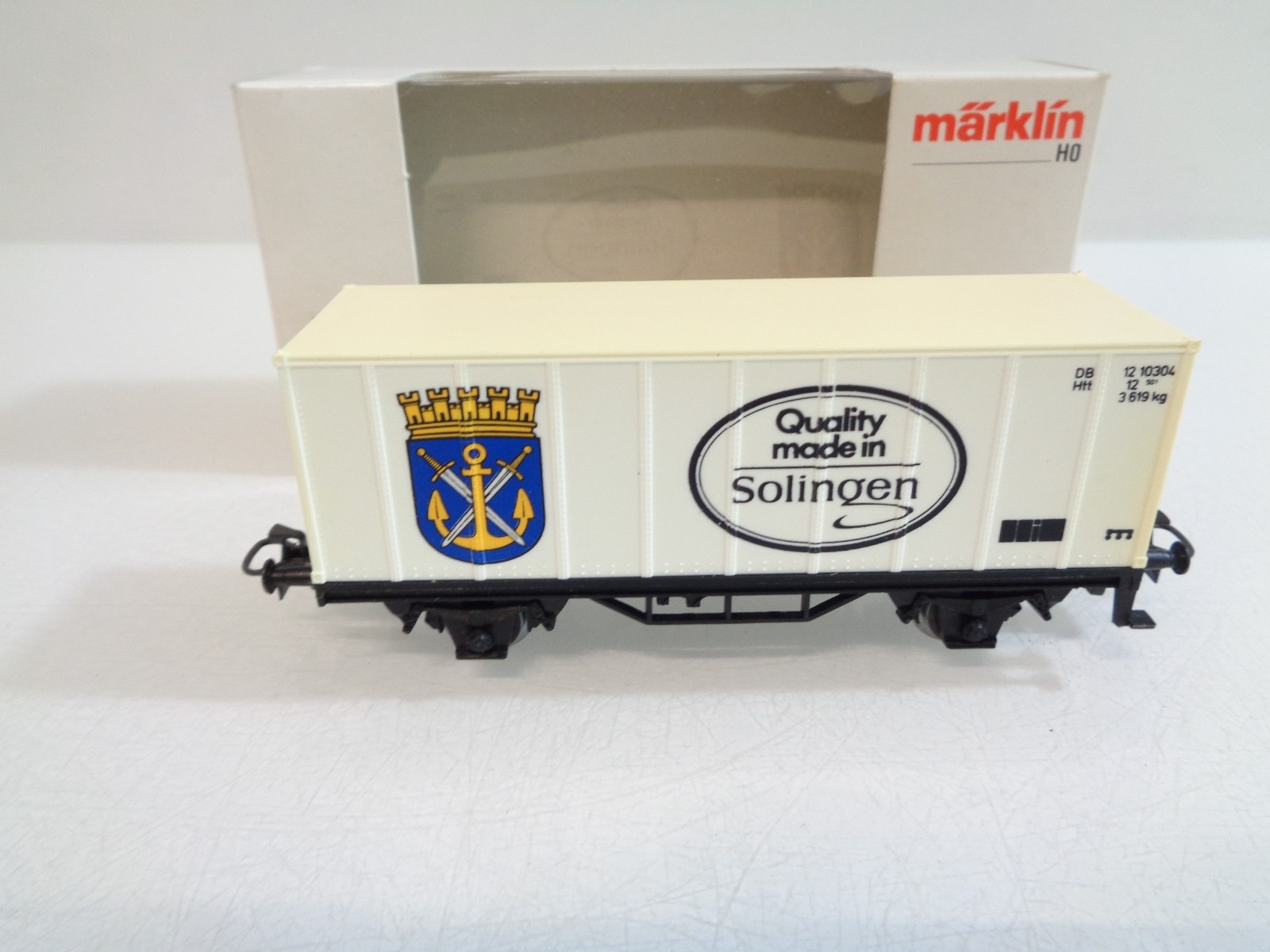 Märklin H0 Containerwagen Quality made in Solingen, siehe Foto in OVP RR5641 – Bild 3