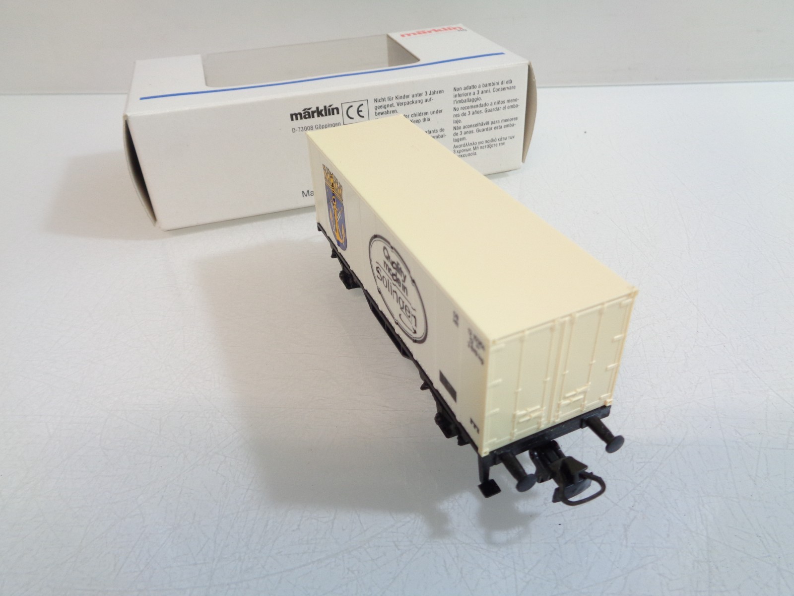 Märklin H0 Containerwagen Quality made in Solingen, siehe Foto in OVP RR5641 – Bild 5