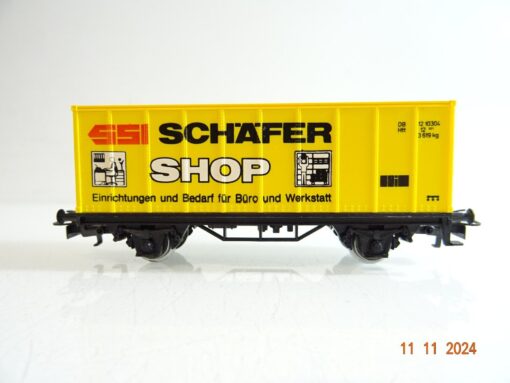 Märklin H0 Containerwagen SSI Schäfer Shop der DB in OVP PR3777 – Bild 3