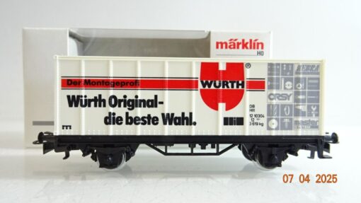 Märklin H0 Containerwagen Würth der DB in EVP PR6994 – Bild 4