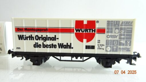 Märklin H0 Containerwagen Würth der DB in EVP PR6994