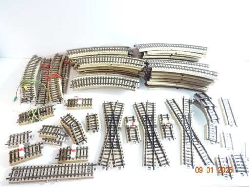 Märklin H0 Konvolut M-Gleis ca. 90tlg. siehe Foto CK5242 o.