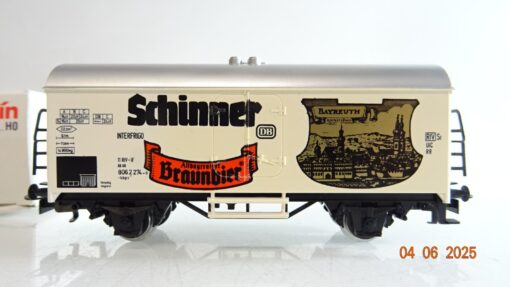 Märklin H0 Kühlwagen Schinner Braunbier der DB in EVP PR8237 – Bild 3