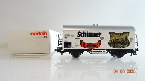 Märklin H0 Kühlwagen Schinner Braunbier der DB in EVP PR8237