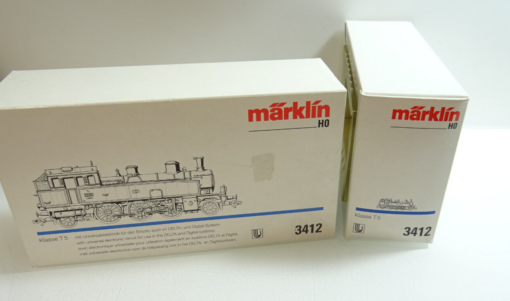 Märklin H0 LEERVERPACKUNG 3412 Dampflok klasse T5 Delta ,siehe Foto AR7114 – Bild 3