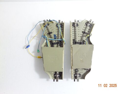 Märklin H0 M-Gleise 5118 5119 Elektro. Weichenpaar siehe Foto CK5892 o. – Bild 3