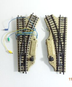 Märklin H0 M-Gleise 5118 5119 Elektro. Weichenpaar siehe Foto CK5892 o.