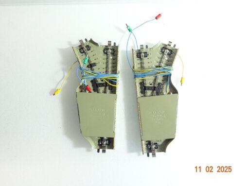Märklin H0 M-Gleise 5118 5119 Elektro. Weichenpaar siehe Foto CK5902 o. – Bild 3