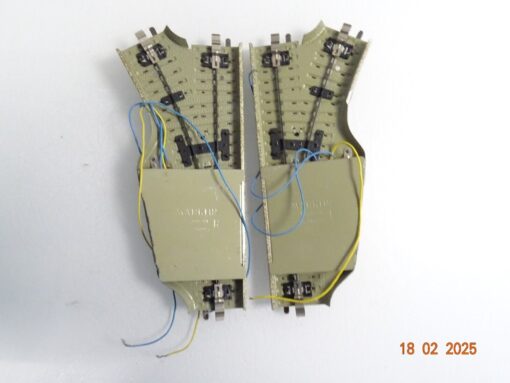 Märklin H0 M-Gleise 5118 5119 Elektro. Weichenpaar siehe Foto CK6104 o. – Bild 3