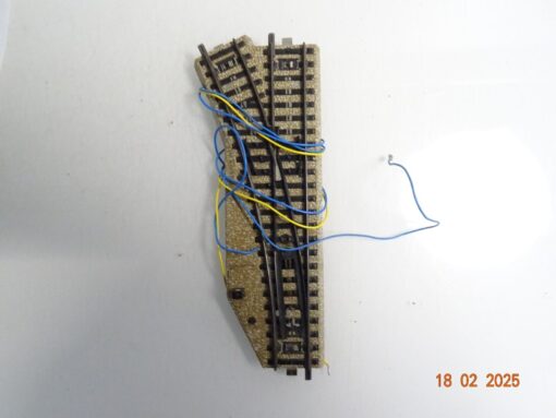 Märklin H0 M-Gleise 5119 Elektro. Weiche rechts siehe Foto CK6116 o. – Bild 3