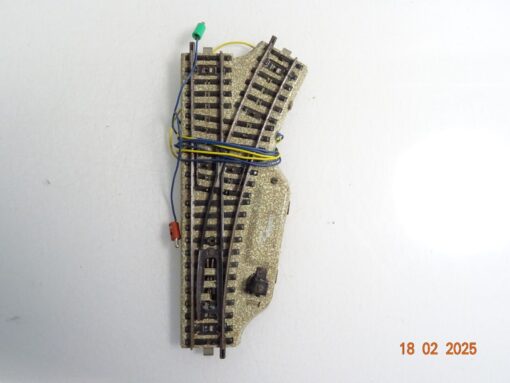 Märklin H0 M-Gleise 5119 Elektro. Weiche rechts siehe Foto CK6116 o.