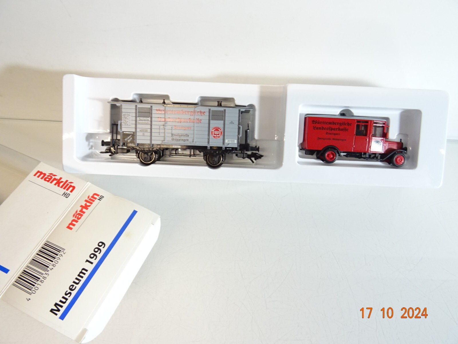 Märklin H0 Museumswagen 1999 Württembergische Landessparkasse in OVP PR3293