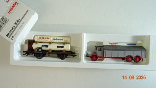 Märklin H0 Museumswagen 2004 Göppinger Sauerbrunn in OVP PR9506