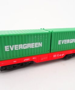 Märklin H0 Rungenwagen mit Container Evergreen der DB Cargo RR2044 o.