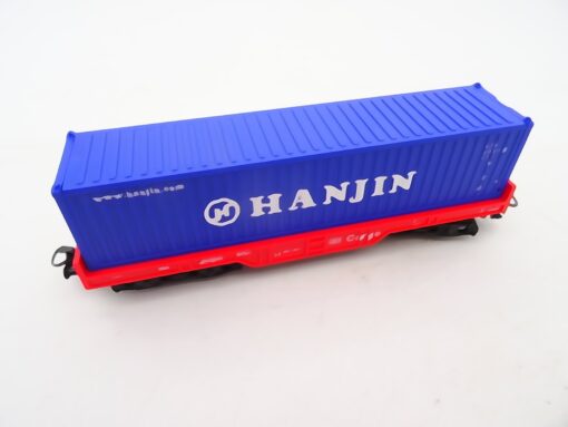 Märklin H0 Rungenwagen mit Container Hanjin der DB Cargo RR2042 o. – Bild 3