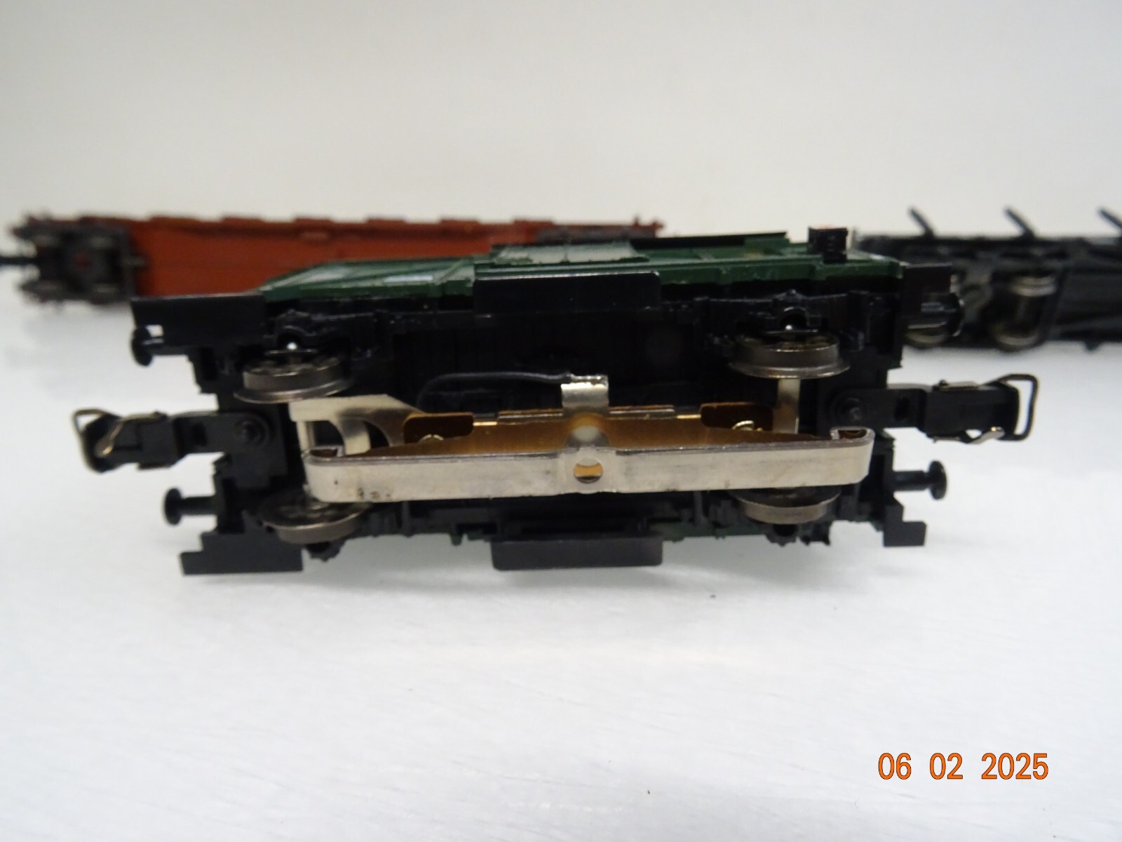 Märklin H0 Rungenwagen mit Ladung 2 Stk u Güterzug Begleitwagen der DB PR5787 o. – Bild 12