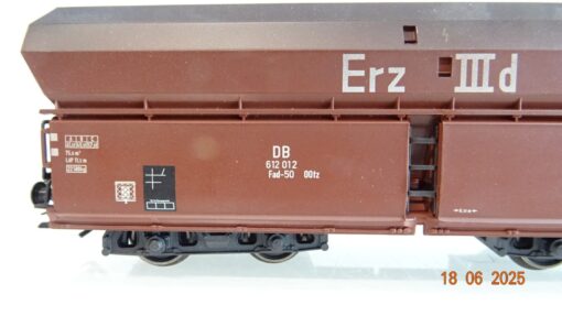 Märklin H0 Selbstentladewagen Erz IIId der DB PR8572 o. – Bild 3