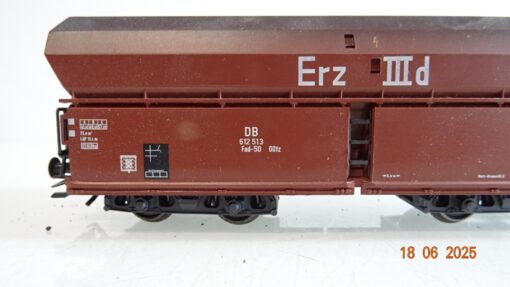 Märklin H0 Selbstentladewagen Erz IIId mit Ladung der DB PR8603 o. – Bild 3
