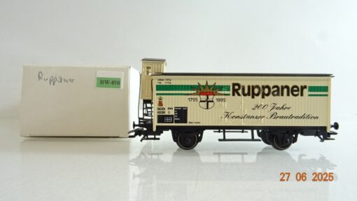 Märklin H0 SoMo Bierwagen Ruppaner Konstanzer Brautradition in OVP PR8794
