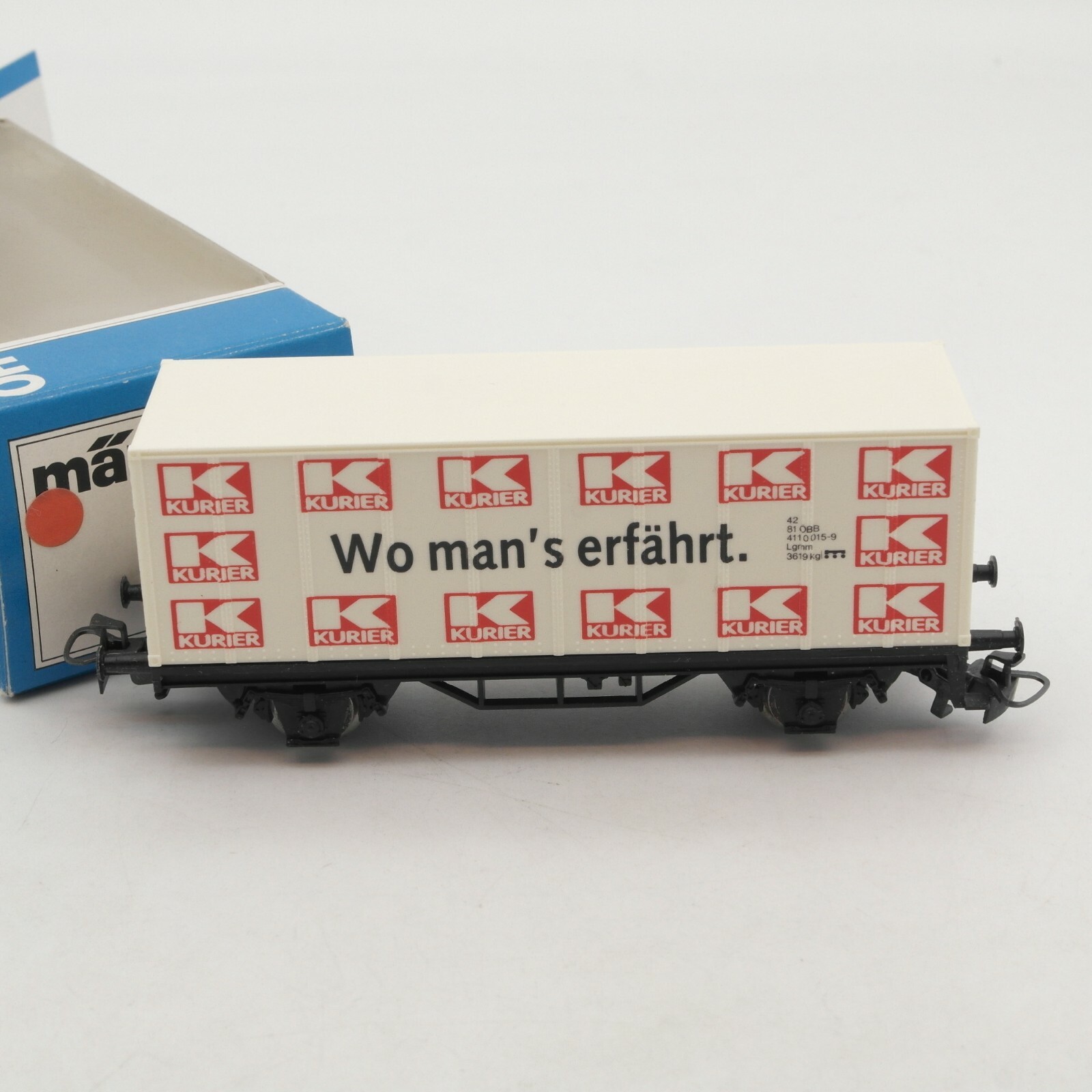 Märklin H0 SoMo Kühlwagen Kurier Wo man´s erfährt in OVP RA234