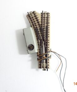 Märklin H0 Weiche links mit durchgehenden Mittelleiter CK6019 o.