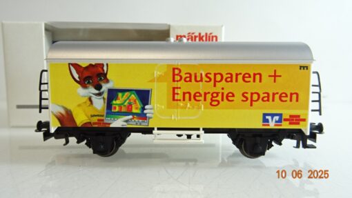 Märklin H0 Werbewagen Kühlwagen Bausparen+Energie sparen in OVP PR8318 – Bild 3