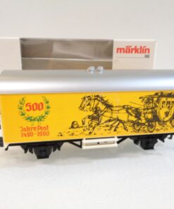 Märklin H0 gedeckter Güterwagen 500 Jahre Post in OVP RR5597