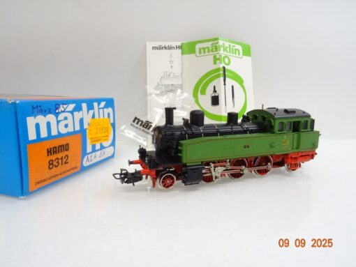 Märklin Hamo H0 8312 Württemberg Dampflok T5 1206 Gleichstrom in OVP JL2928