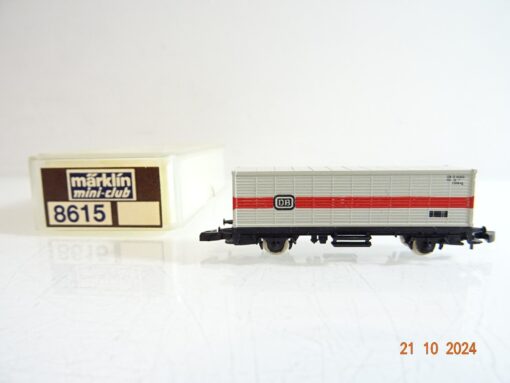 Märklin Mini Club Z 8615 Containerwagen der DB in OVP PR3408