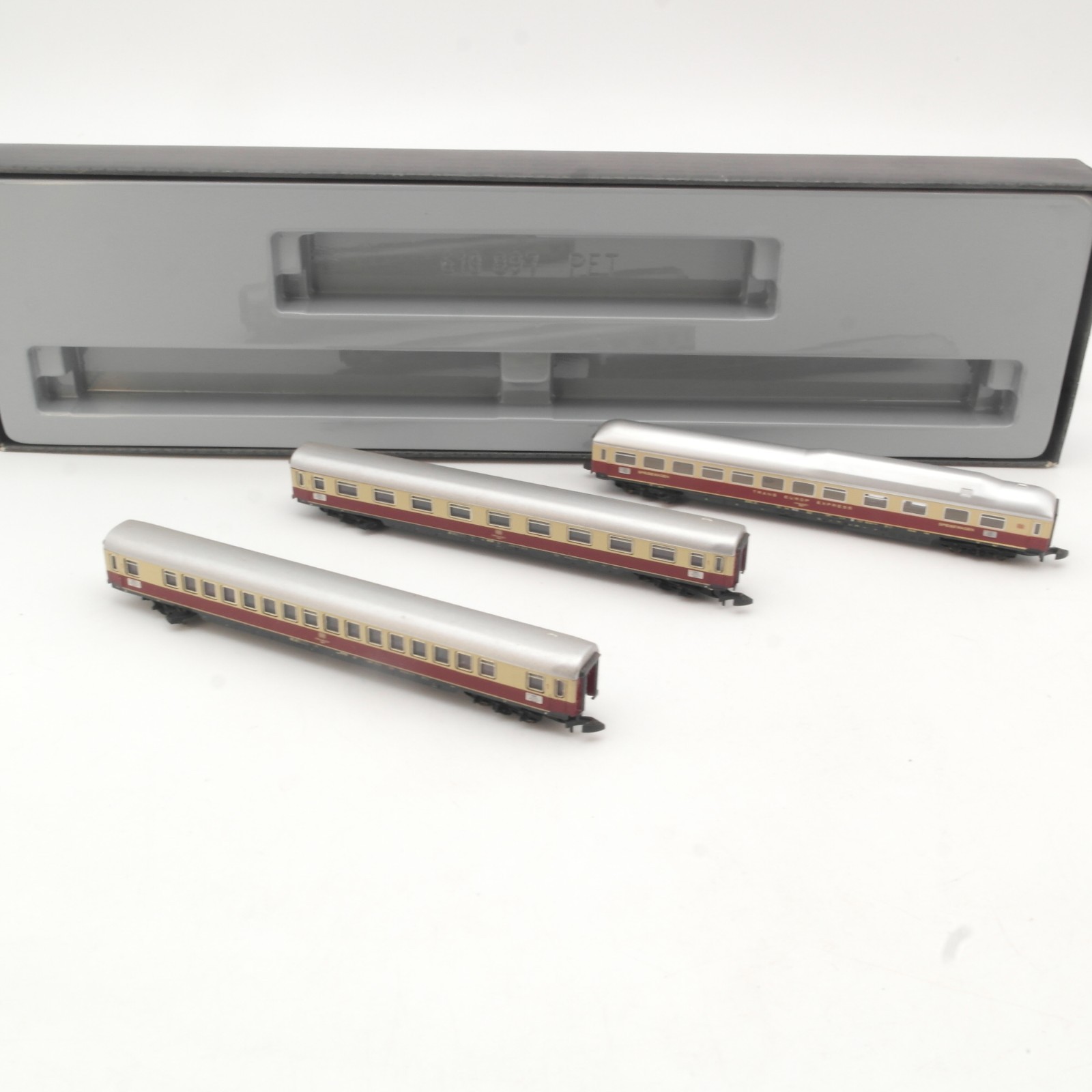 Märklin Mini-Club Z 87265 Set TEE Personenwagen 3-teilig der DB in OVP RR5235 – Bild 4