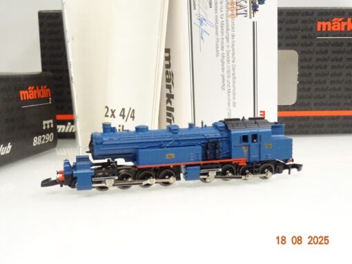 Märklin Mini-Club Z 88290 Dampflok Gt 2x4/4 Mallet DR neuwertig in OVP JL2349