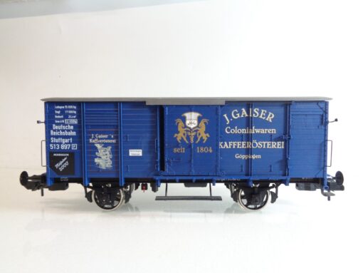 Märklin Spur 1 gedeckter Güterwagen J. Gaiser Colonialwaren der DR BH666 o. – Bild 3