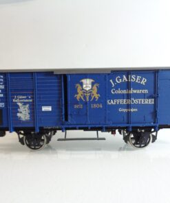 Märklin Spur 1 gedeckter Güterwagen J. Gaiser Colonialwaren der DR BH666 o.