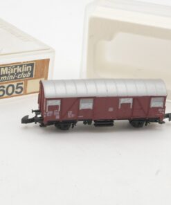 Märklin mini-club Z 8605 gedeckter Güterwagen der DB in OVP RR5479
