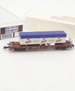 Märklin mini-club Z Containerwagen mit Container der DB in EVP RR5451