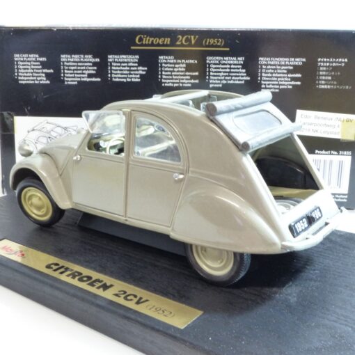 Maisto 1:18 Nr.: 31835 Citroën 2CV grau/metallic, in OVP EB6428 – Bild 6