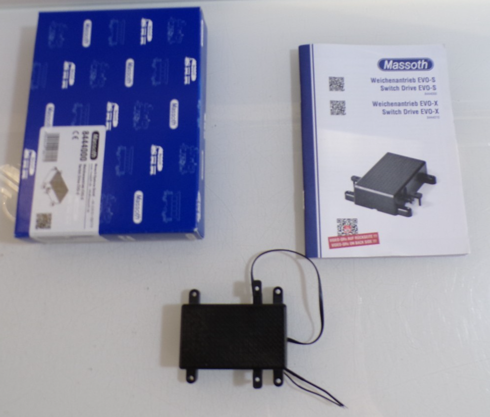 Massoth Spur G 8444000 Weichenantrieb EVO-S siehe Foto in OVP PK2973