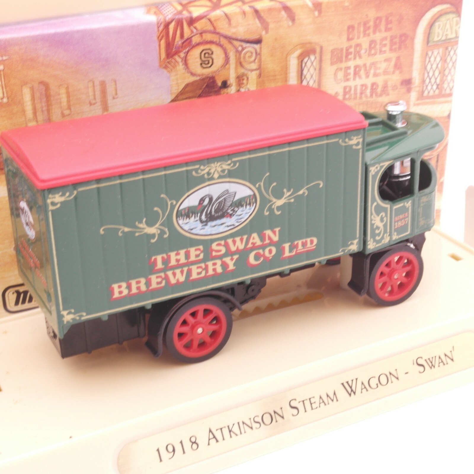 Matchbox YGB03 1918 Atkinson Steam Wagon - SW Models Of Yesteryear in OVP RT4465 – Bild 3