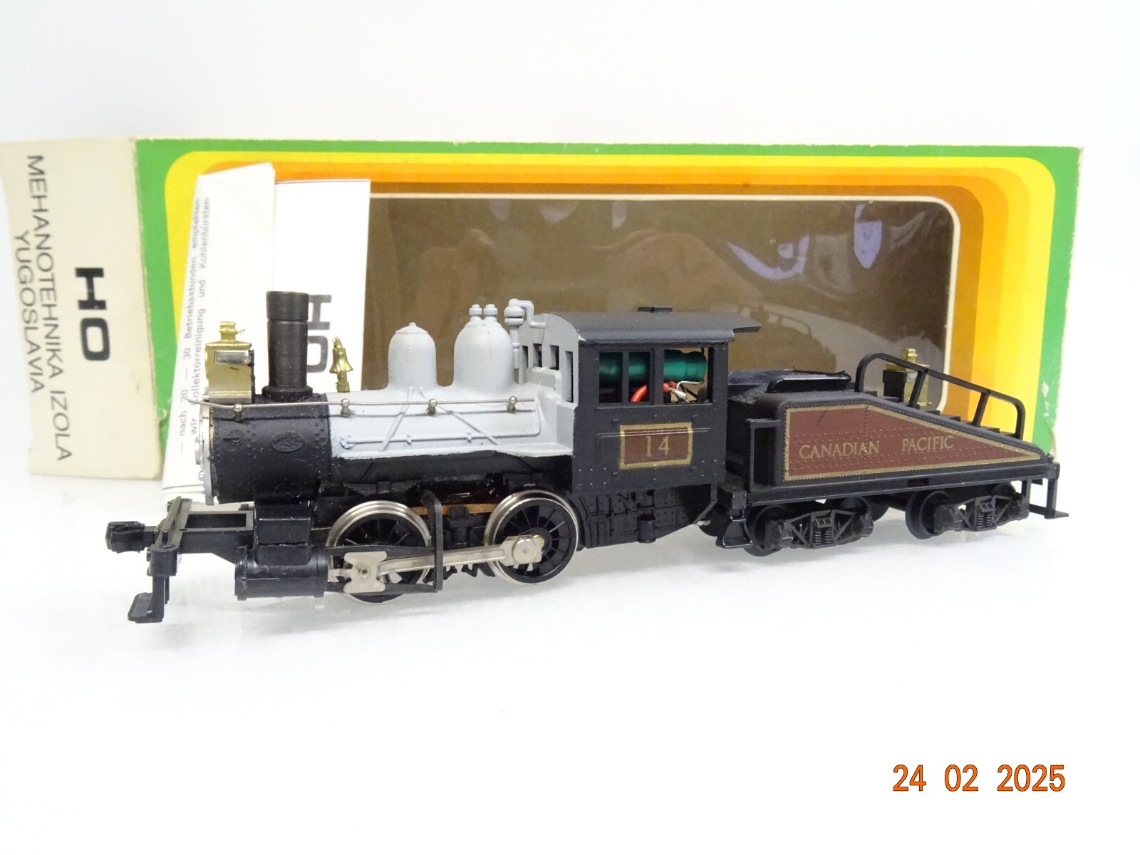 Mehano H0 T005 CAN Dampflok 0-4-0 der Canadian Pacific in OVP LE8891