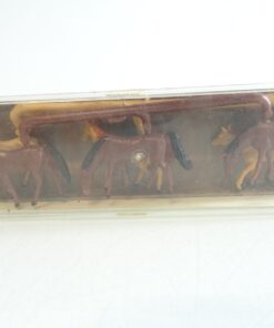 Merten H0 2408 6 Stück Warmblutpferde in OVP RR1457