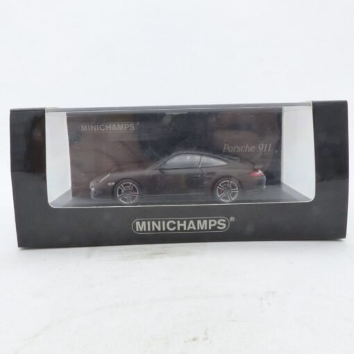 Minichamps 1:43 436069000 Porsche 911 (997 II) 2010 matt/grau in OVP EX7727 – Bild 4
