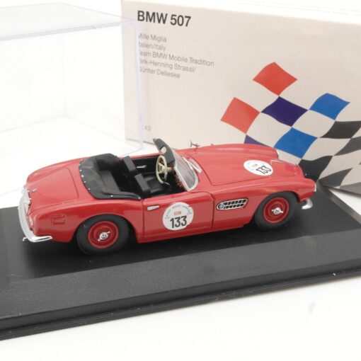 Minichamps 1:43 BMW 507 Strass/Delleske Mille Miglia 94in OVP QR7332 – Bild 3