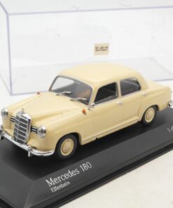 Minichamps 1:43 Mercedes 180 Elfenbein in PC Box RG2314