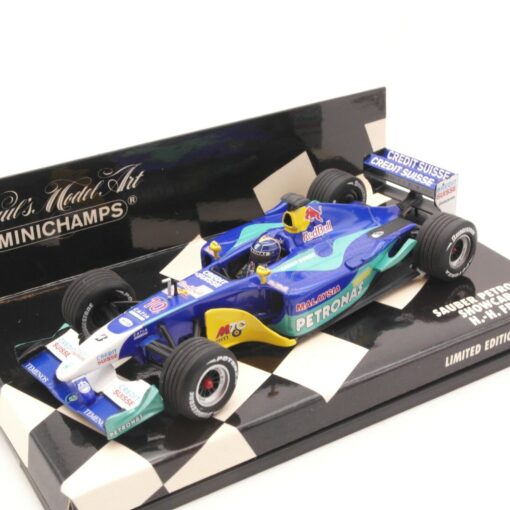 Minichamps 1:43 Sauber Petronas Showcar 2003 Frenzen in PC Box RI1248