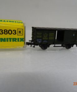 Minitrix N 13803 Flachdachwagen der DB in OVP HS233