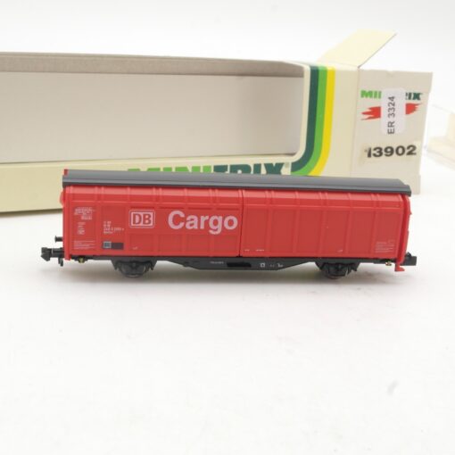Minitrix N 13902 Schiebewandwagen der DB Cargo in OVP RR3976 – Bild 3