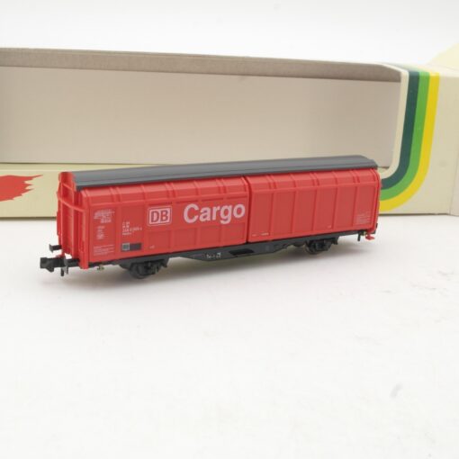 Minitrix N 13902 Schiebewandwagen der DB Cargo in OVP RR3976