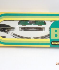 Minitrix N 14994 Bahnhof-Set mit Elektro-Weichen in OVP JL4010