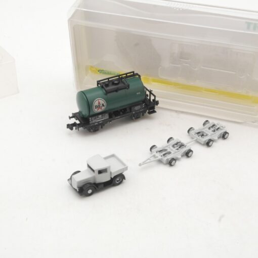Minitrix N 15124 Kesselwagen DEA mit Kaelble & Culemeyer der DB in OVP RR4131 – Bild 3