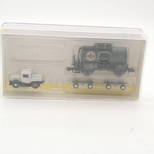 Minitrix N 15124 Kesselwagen DEA mit Kaelble & Culemeyer der DB in OVP RR4131 – Bild 4